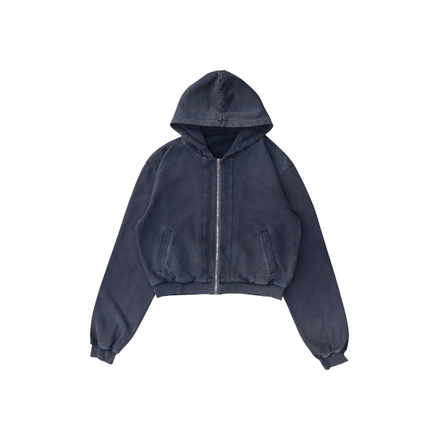 Blue Zipper Hoodie