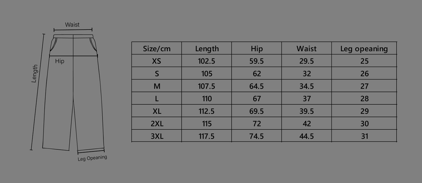 PARIS LIBERTY PANTS OVERSIZED PATTERN