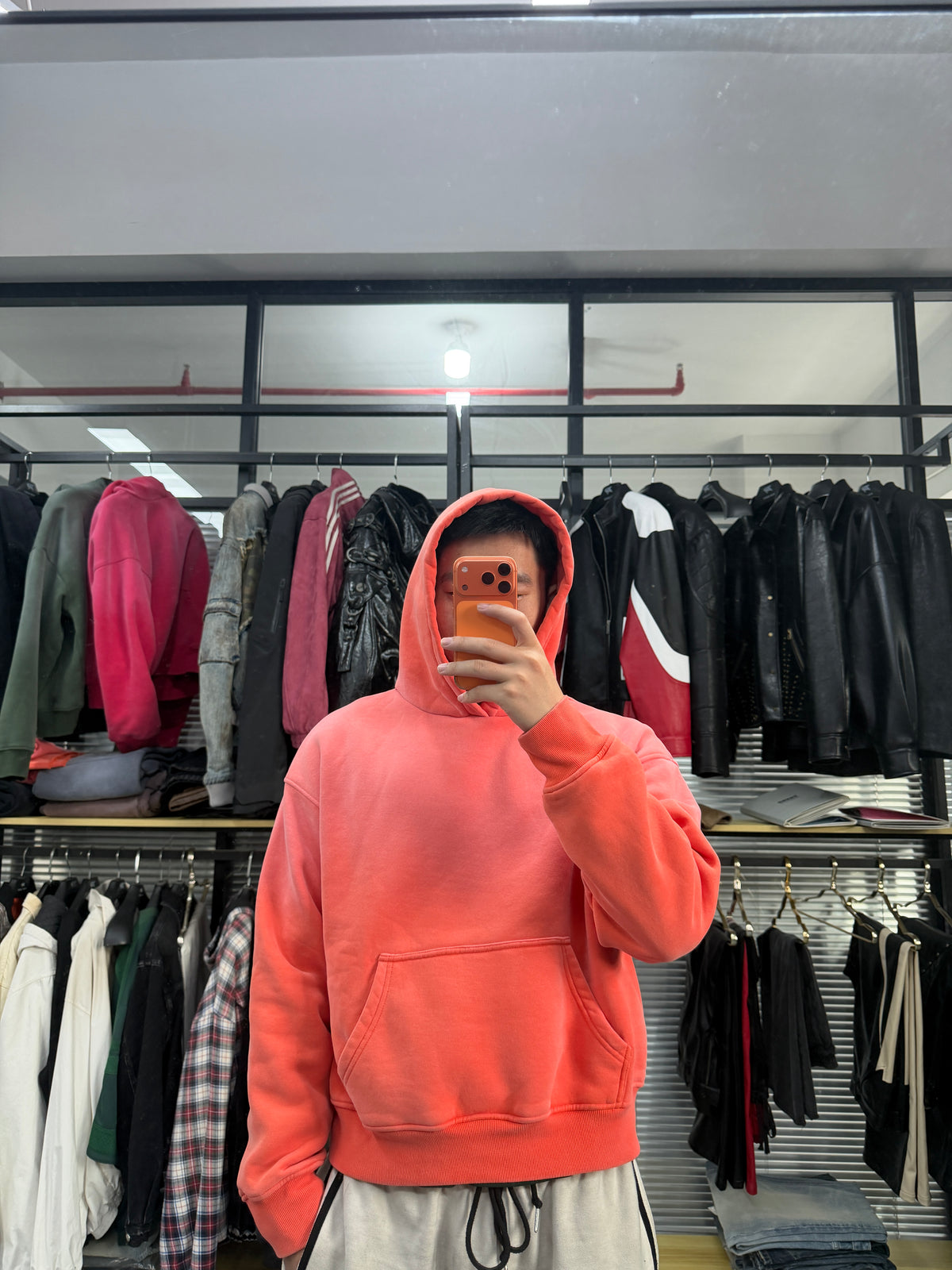 Faded Acid Wash Hoodies